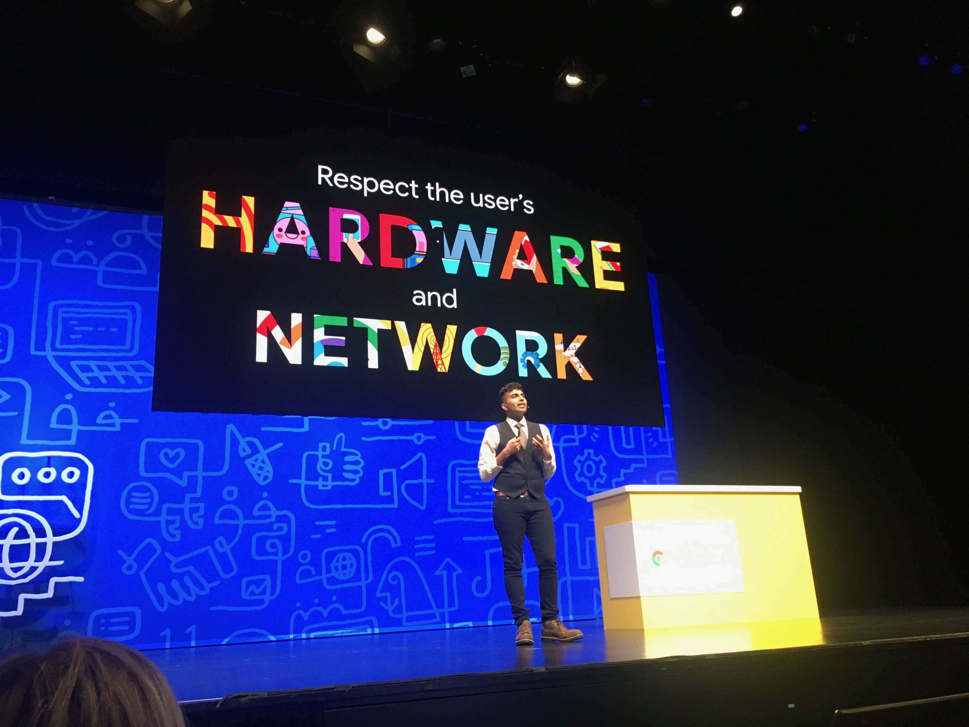 Addy Osmani: Respect the user's network and hardware